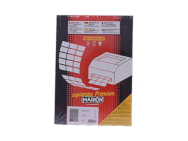 ETICHETTE ADESIVE DM.20 PZ.8800 R300