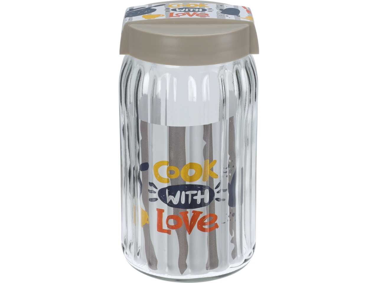 BARATTOLO VETRO 1700ML11X21CM 049000190