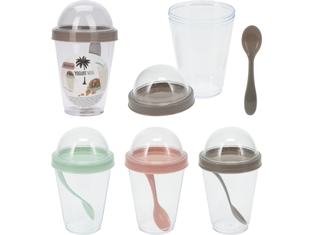 BICCHIERE DA YOGURT 9X14CM 101004650 BICCHIERE DA YOGURT 9X14CM 101004650