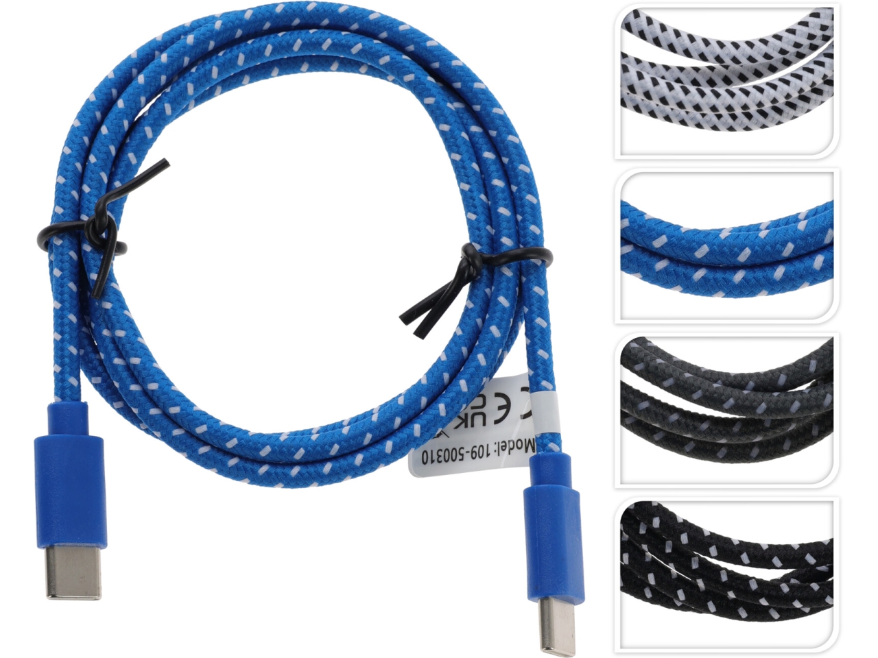 CAVO 2A USB-C-USB-C 1MT 4ASS. 109500310