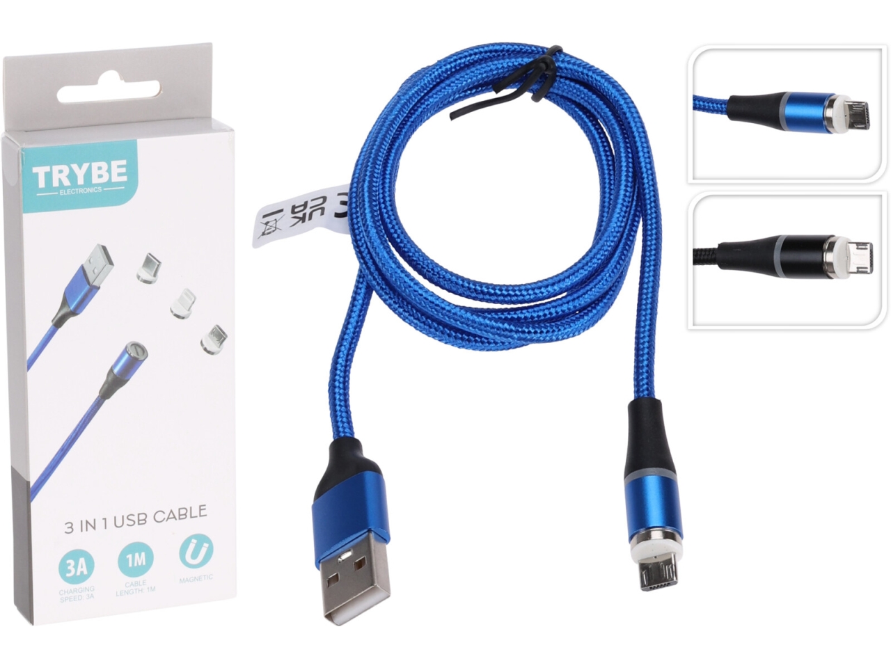 CAVO USB 3 IN 1 1MT 2ASS 109500650