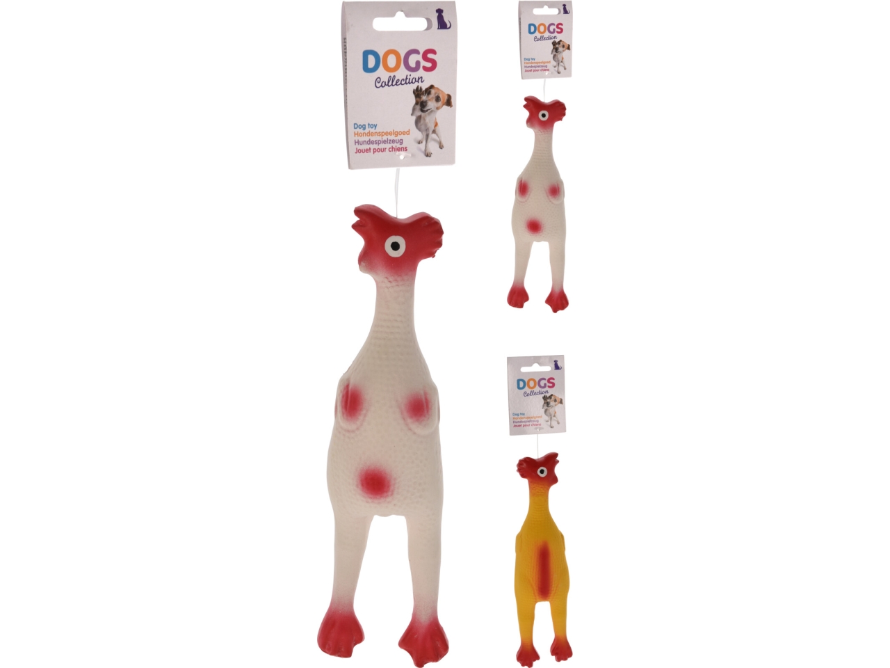 GIOCO CANI POLLO PV 15X9CM 491014560