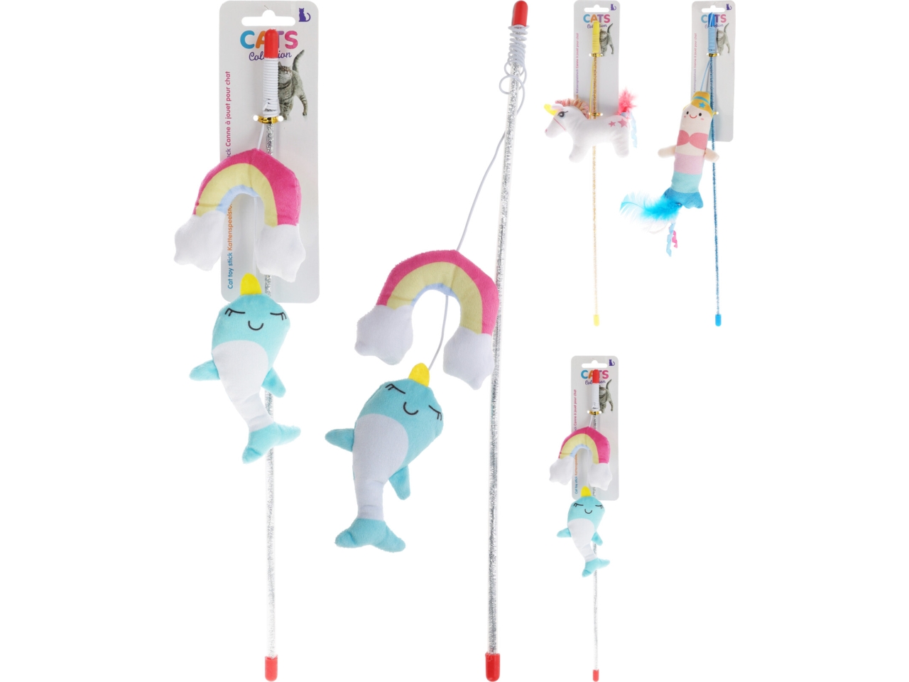 BACCHETTA GIOCO GATTO 40CM 491014660