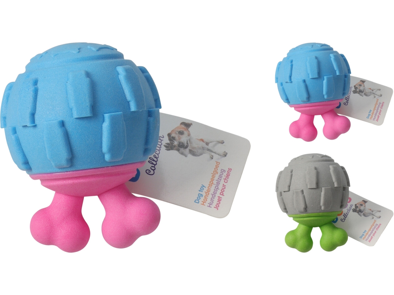 GIOCO CANI TPR 3X5X11CM 2ASS 493100140