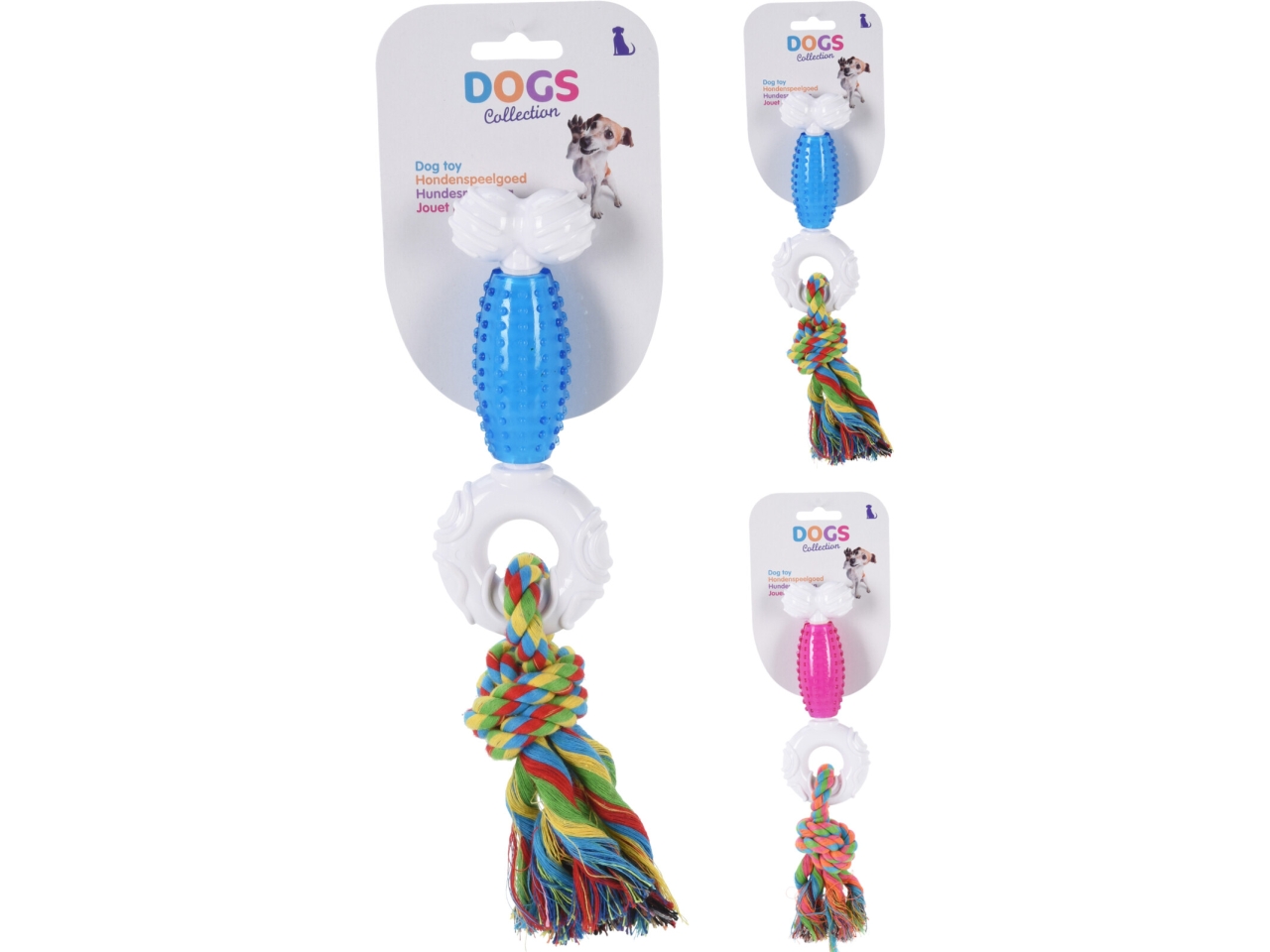 GIOCO OSSO CANI TPR 25CM 2ASS 498100260