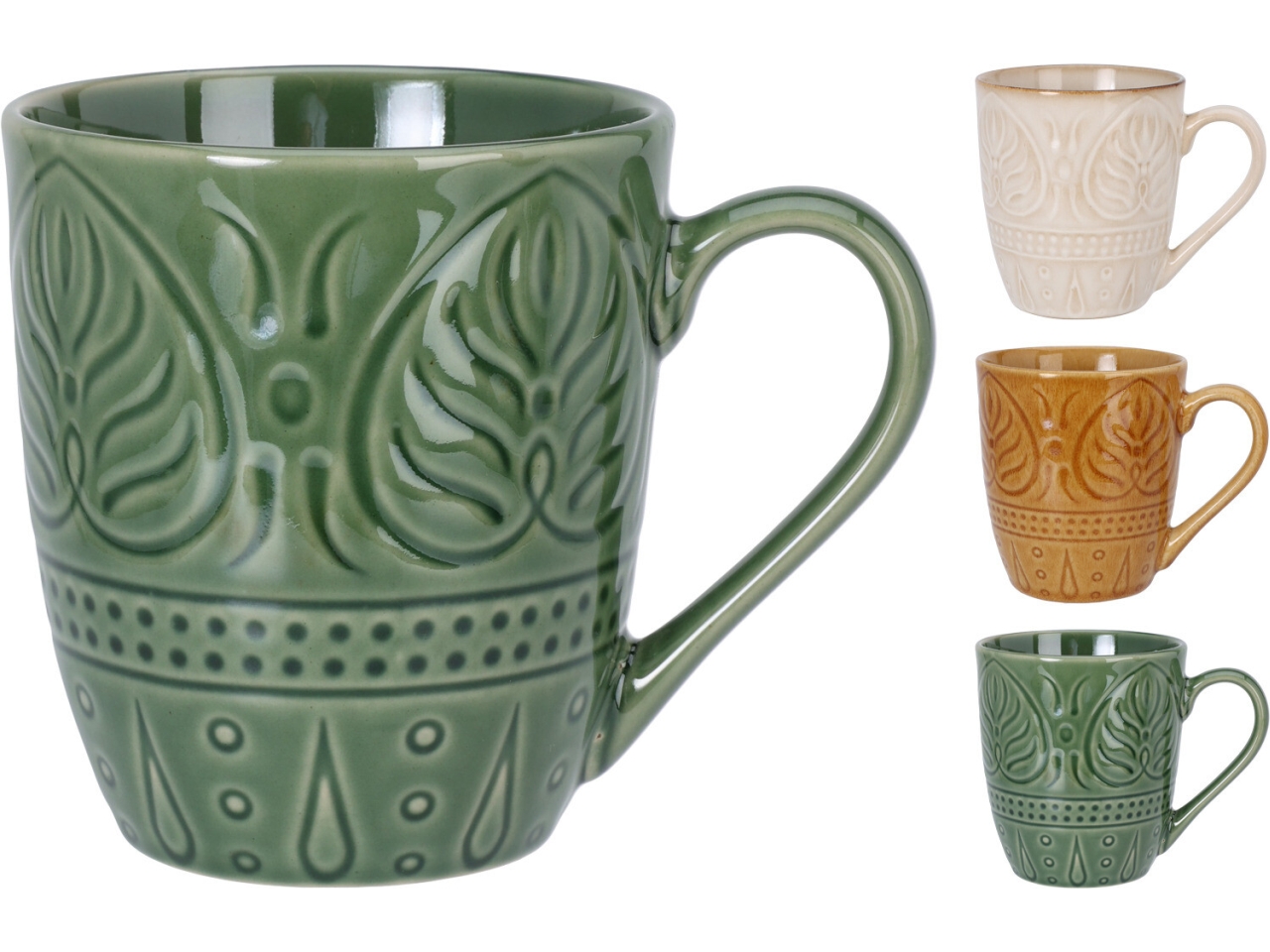 MUG CERAMICA 390ML 3ASS Q97001310