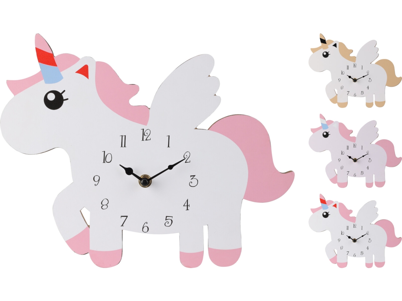 OROLOGIO UNICORNO LEGNO 30CM Y36400660 OROLOGIO UNICORNO LEGNO 30CM Y36400660