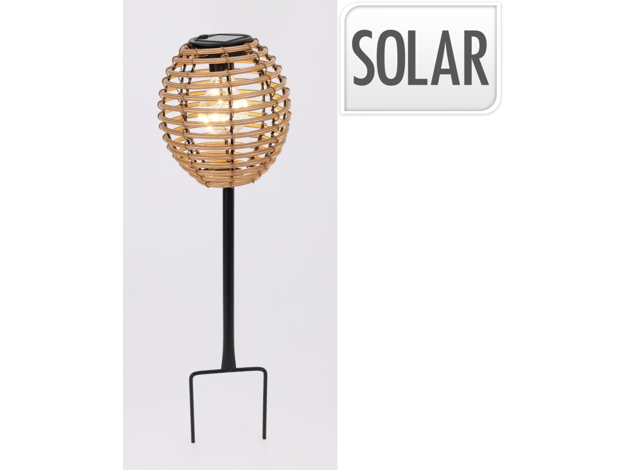 LAMPADA SOLARE NATURALE 23CM 138100040