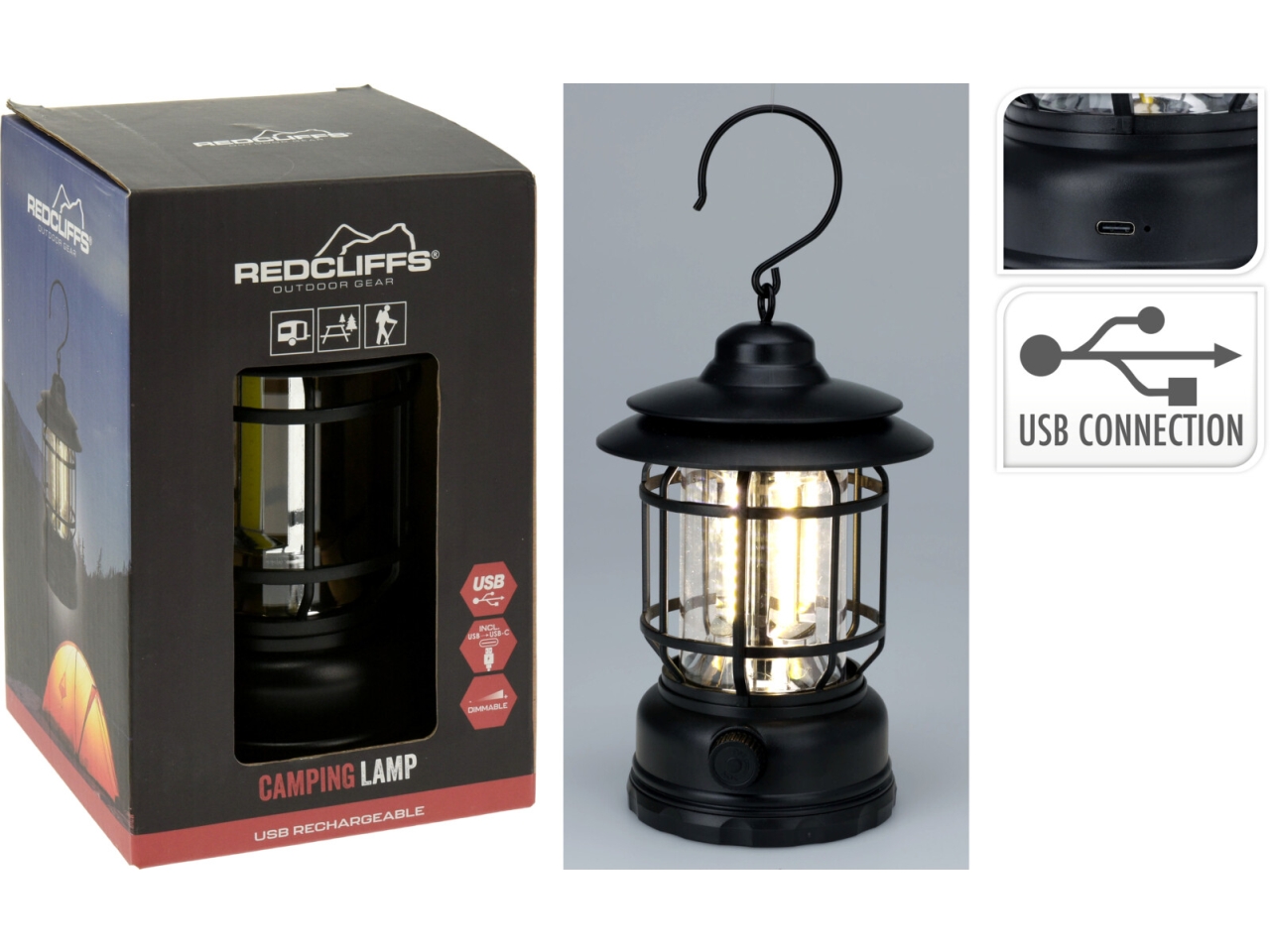 LAMPADA CAMPEGGIO USB 18CM C22005010