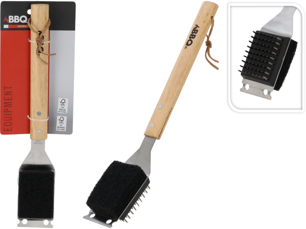 SPAZZOLA BARBECUE 38CM C83506040 SPAZZOLA BARBECUE 38CM C83506040