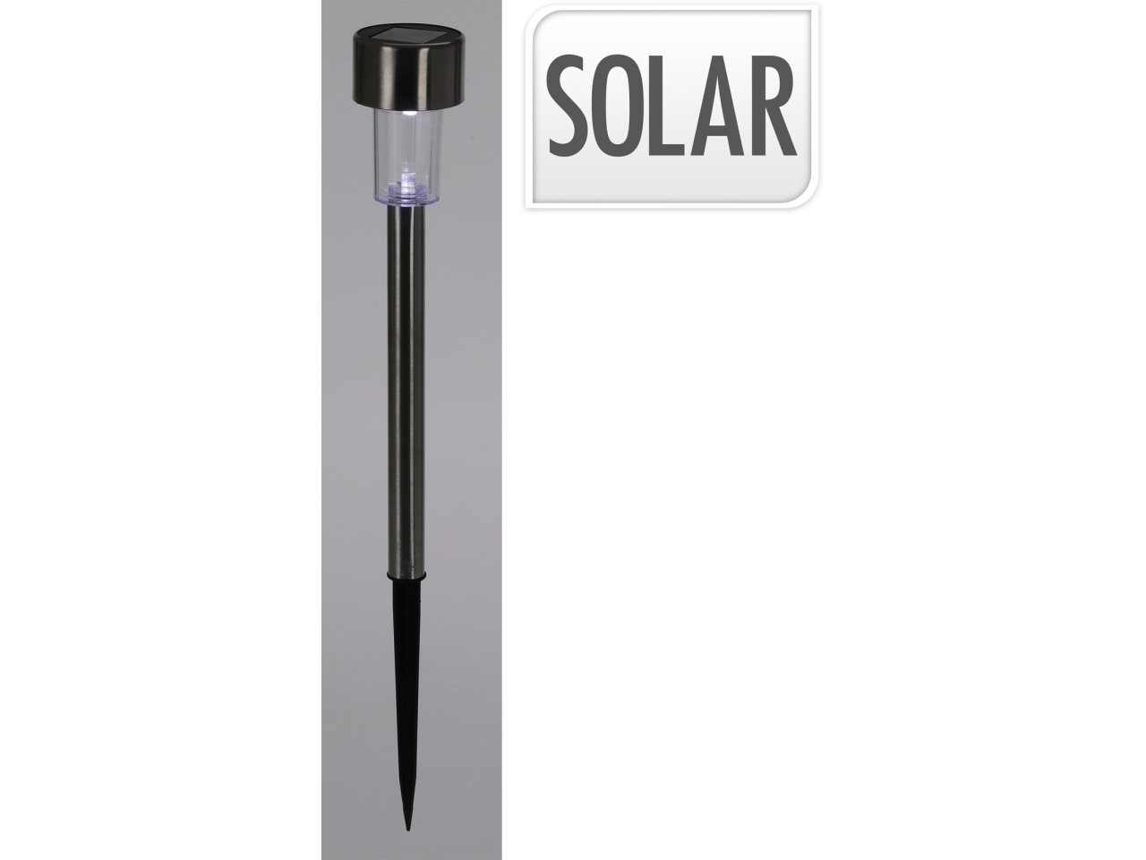 LAMPADA SOLARE INOX 36CM DX9300990