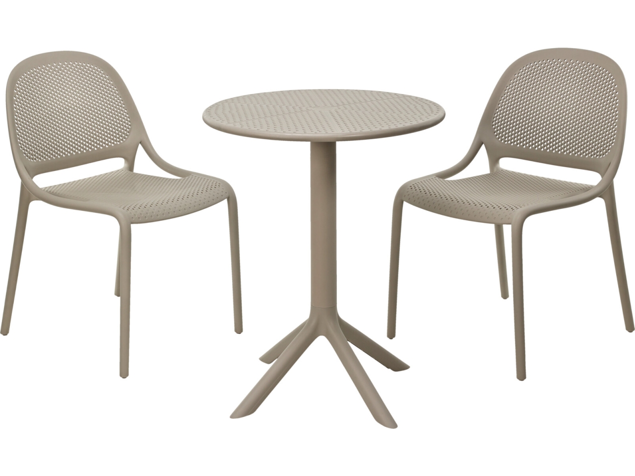SET BISTRO 3PZ PP GRIGIO LF5000020