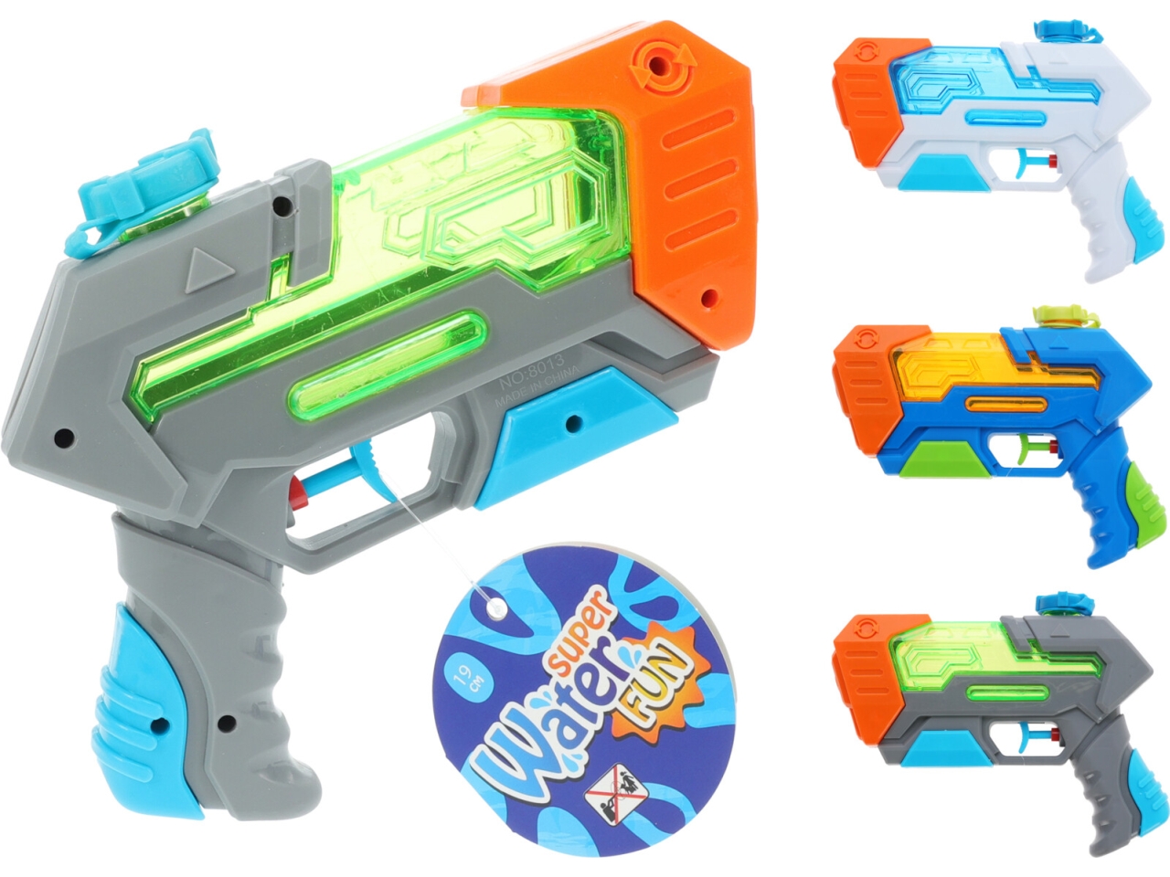 GIOCO PISTOLA ACQUA 19CM ASS. S34940750