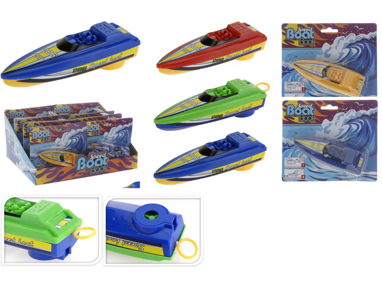 BARCA GIOCATTOLO 13CM ASS. SZ1150080