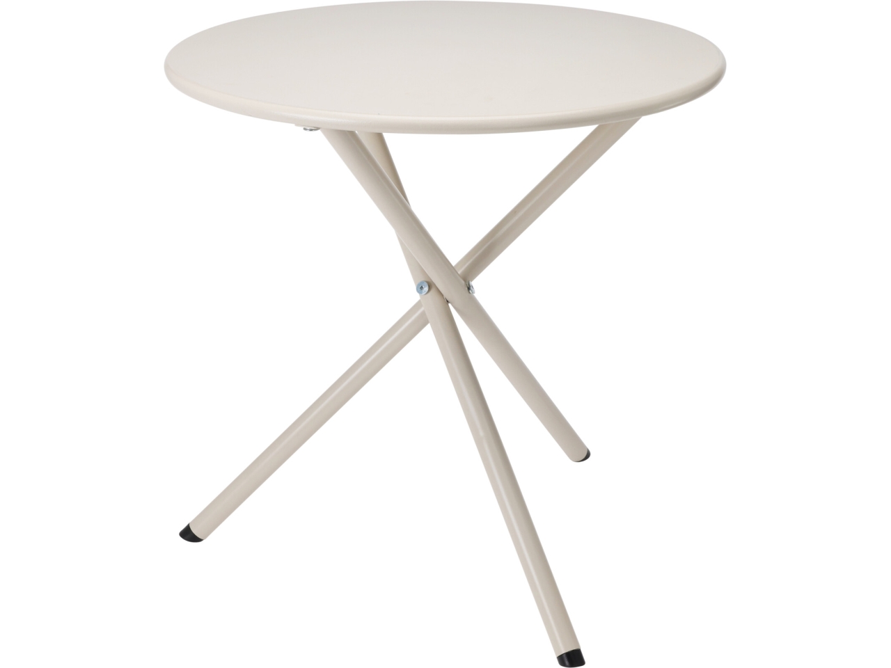 TAVOLO TONDO 48X48CM CREMA X59000110
