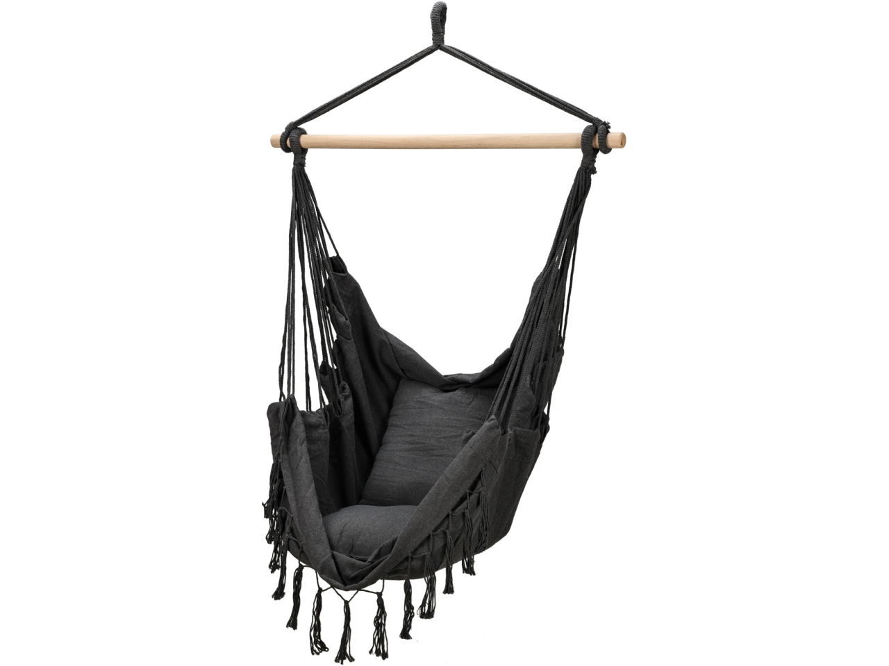 SEDIA SOSPESA 100X130CM NERO X80000730