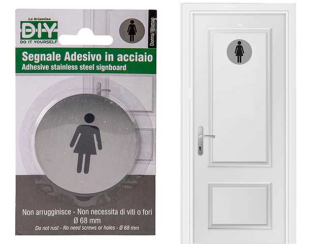SEGNALE ADESIVO DONNA  SEG06563A