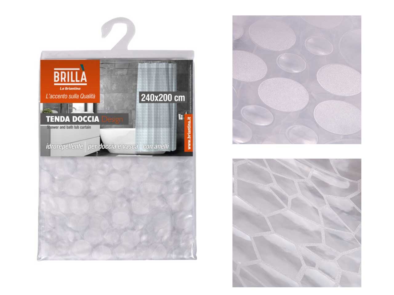 TENDA DOCCIA DESIGN 240X200CM TEN07730A