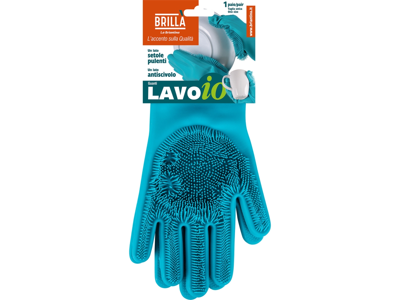 GUANTI SILICONE LAVO IO 1PZ GUA09040A