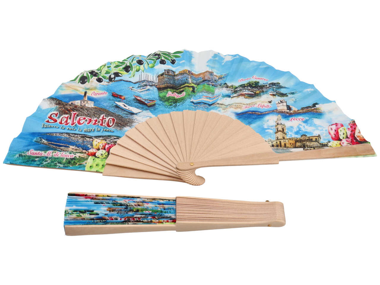 VENTAGLIO SALENTO MANICO IN LEGNO 4390 VENTAGLIO SALENTO MANICO IN LEGNO 4390