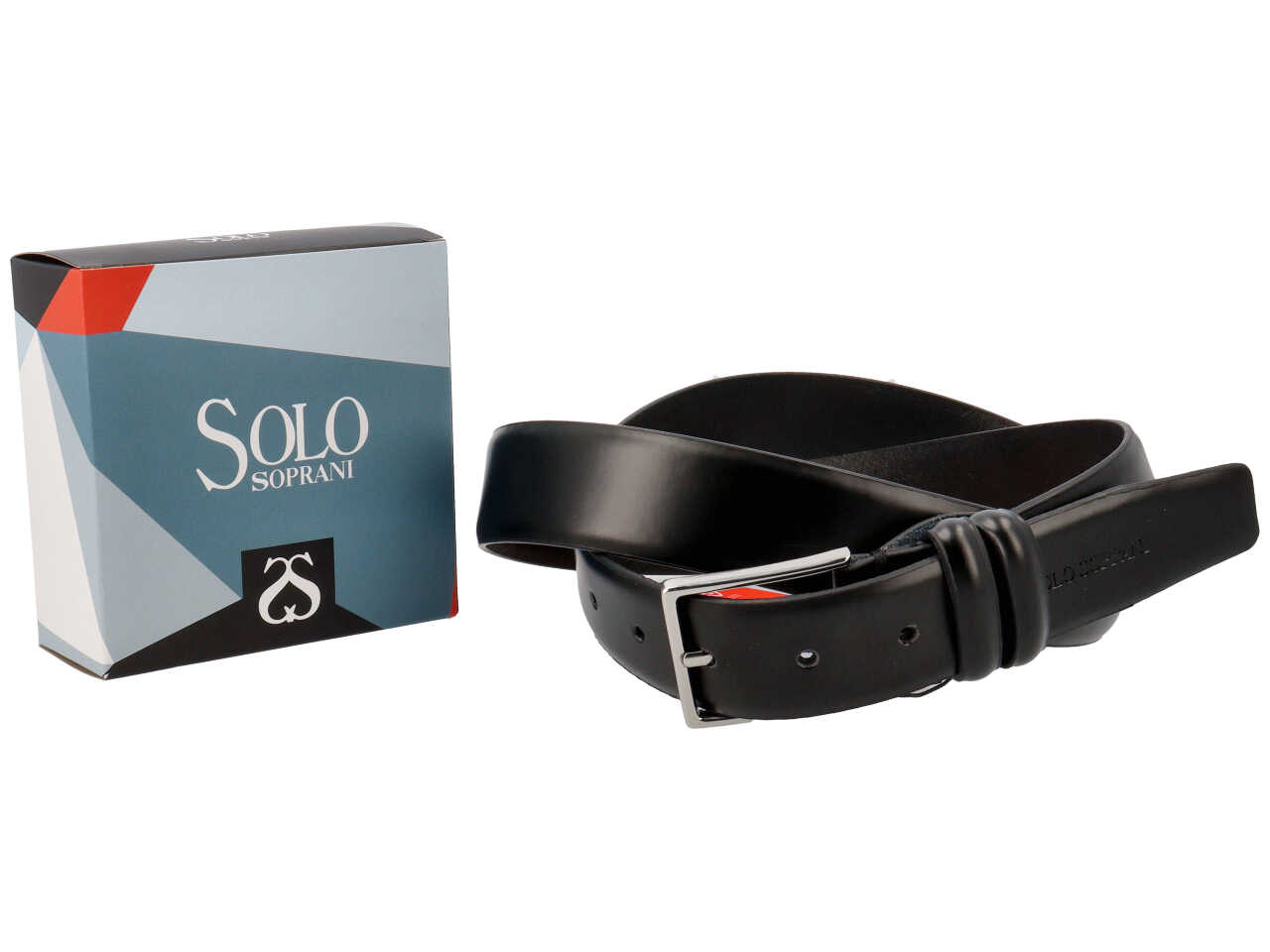 SOLO SOPRANI CINTURA UOMO NERO C235231C385000 SOLO SOPRANI CINTURA UOMO NERO C235231C385000