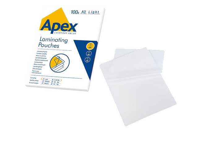 POUCHES 303x426mm 75-80MY SPESS.100pz 6001901