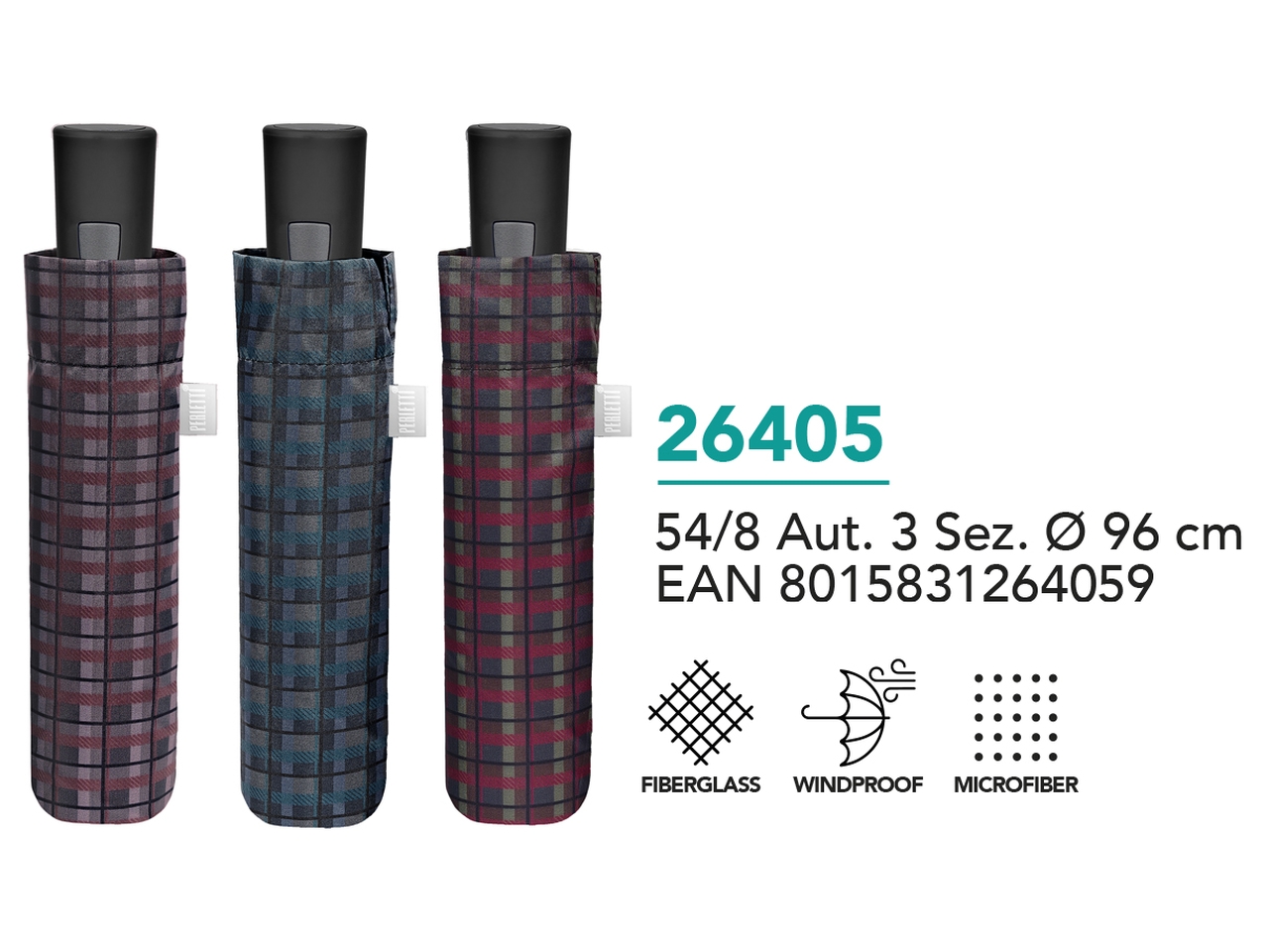 OMBRELLO UOMO MINI AUTOMATICO 26405