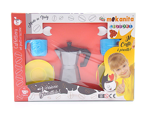 CAFFETTIERA C/PIATTI E TAZZINE DTO18000751