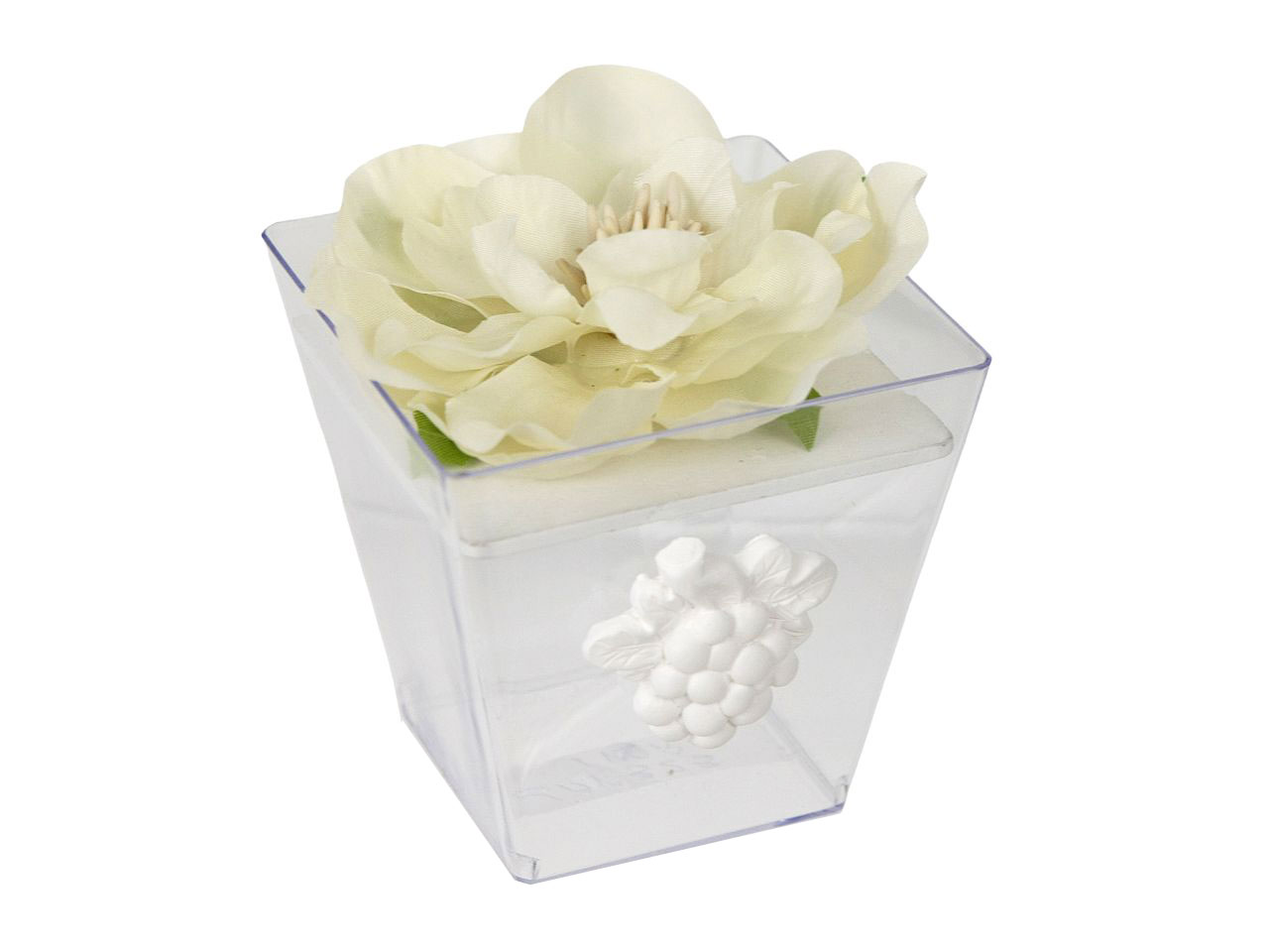 SCATOLA IN PVC 7X7X7CM CON PE LAV323/IV