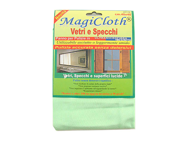 PANNO MICROFIBRA VETRI 40X40cm