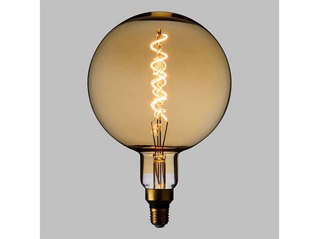 LAMPADINA LUXA E27 G200 LED BIANCO CALDO 44128