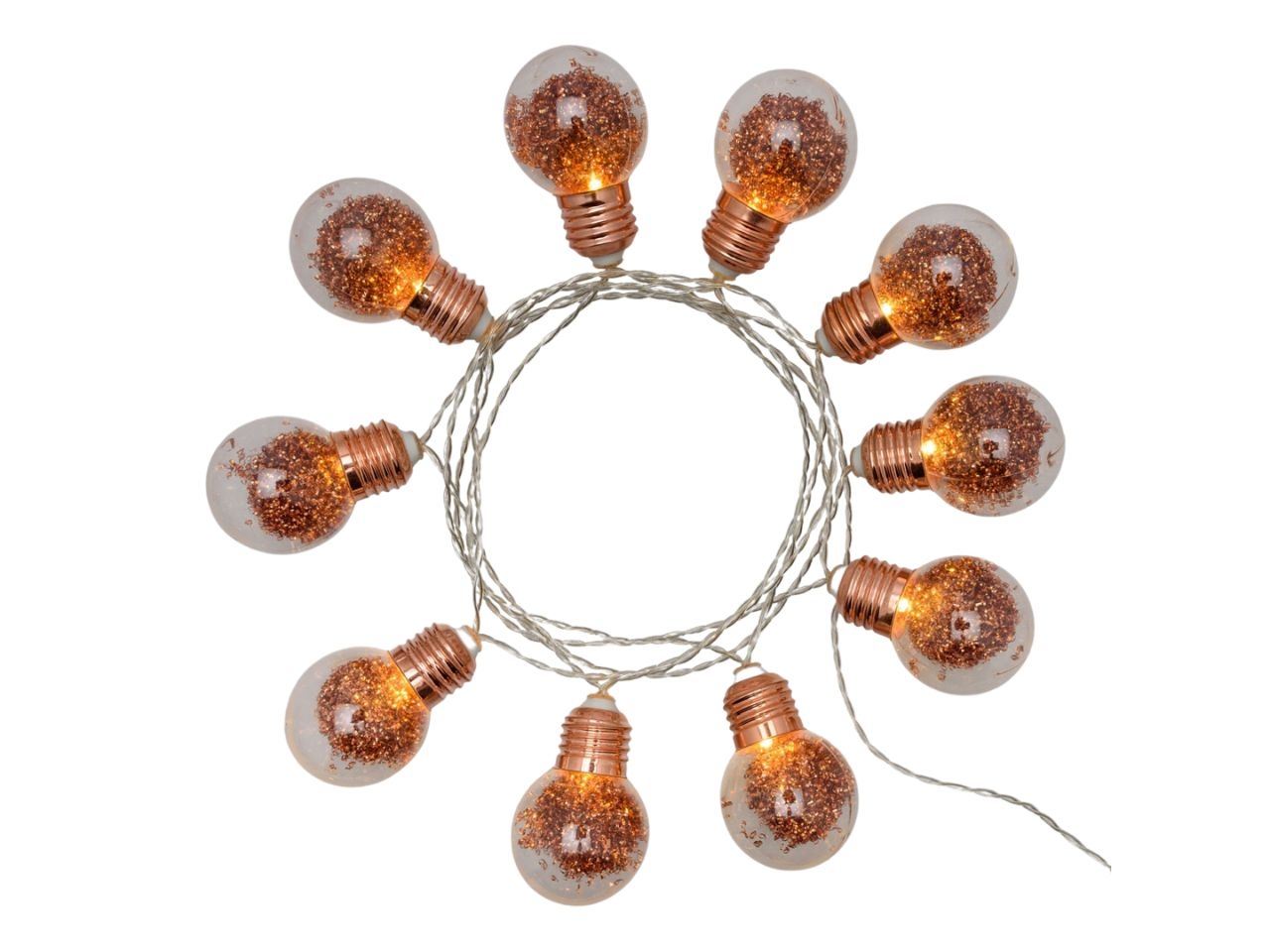 CATENA 10 LAMPADINE LED B.CALDO 48461