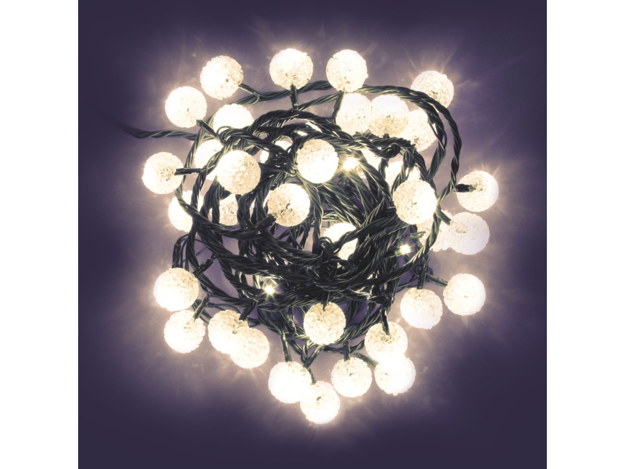 CATENA 40 MINISFERE LED B.CALDO 32620