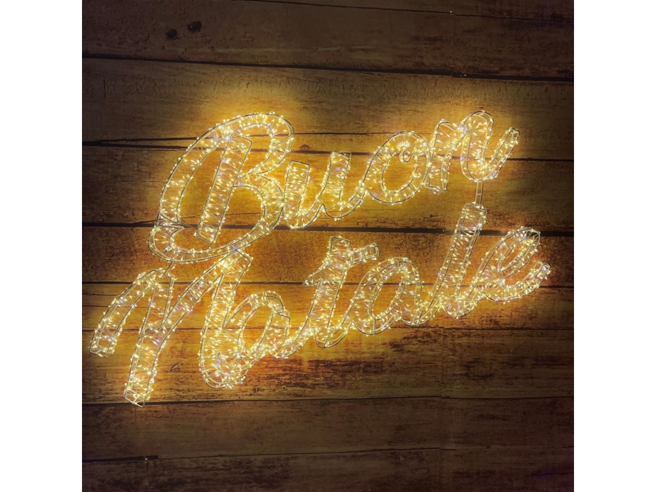 BUON NATALE 3D 3200MLED B.CALDO 102XH.57CM 74989 BUON NATALE 3D 3200MLED B.CALDO 102XH.57CM 74989