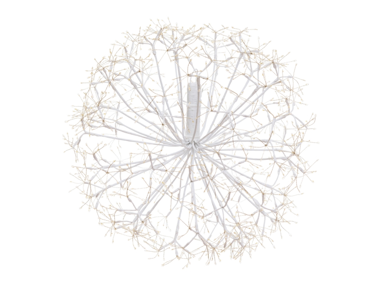 SFERA RICCIO 60CM BIANCO 1200LED B.CALDO U.E.77089