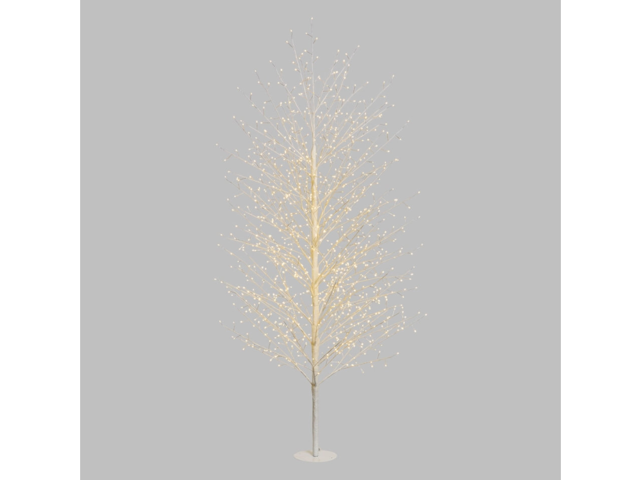 ALBERO TIGLIO200CM BIANCO1120LED B.CALDO U.E.76368 ALBERO TIGLIO200CM BIANCO1120LED B.CALDO U.E.76368