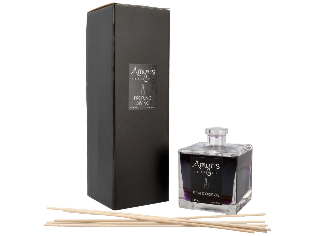 DIFFUSORE C/BACCHETTE PROFUMO DI VINO 500ml DIFFUSORE C/BACCHETTE PROFUMO DI VINO 500ml