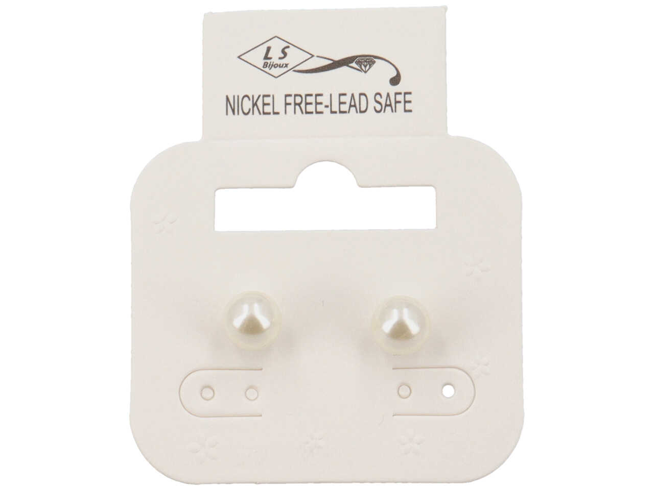 ORECCHINO PERNO PERLA 8mm.  O 30208