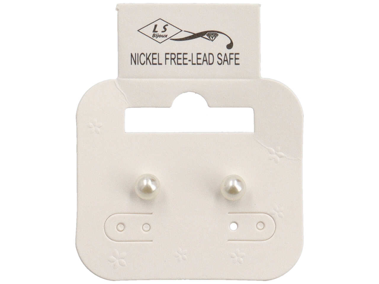 ORECCHINO PERNO PERLA 6MM ROD O 30206-1