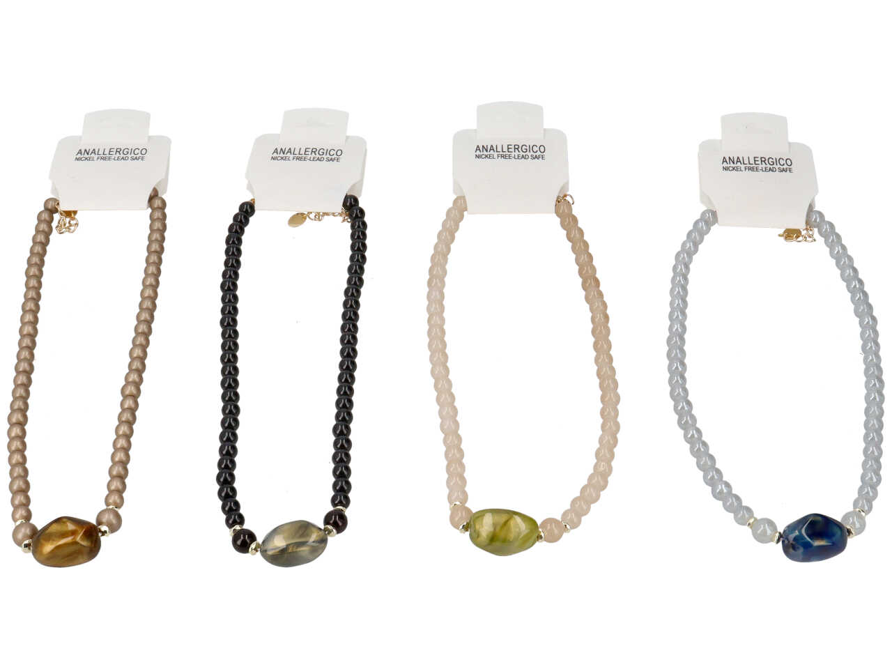 COLLANA RESINA VETRO EMATITE C 23566