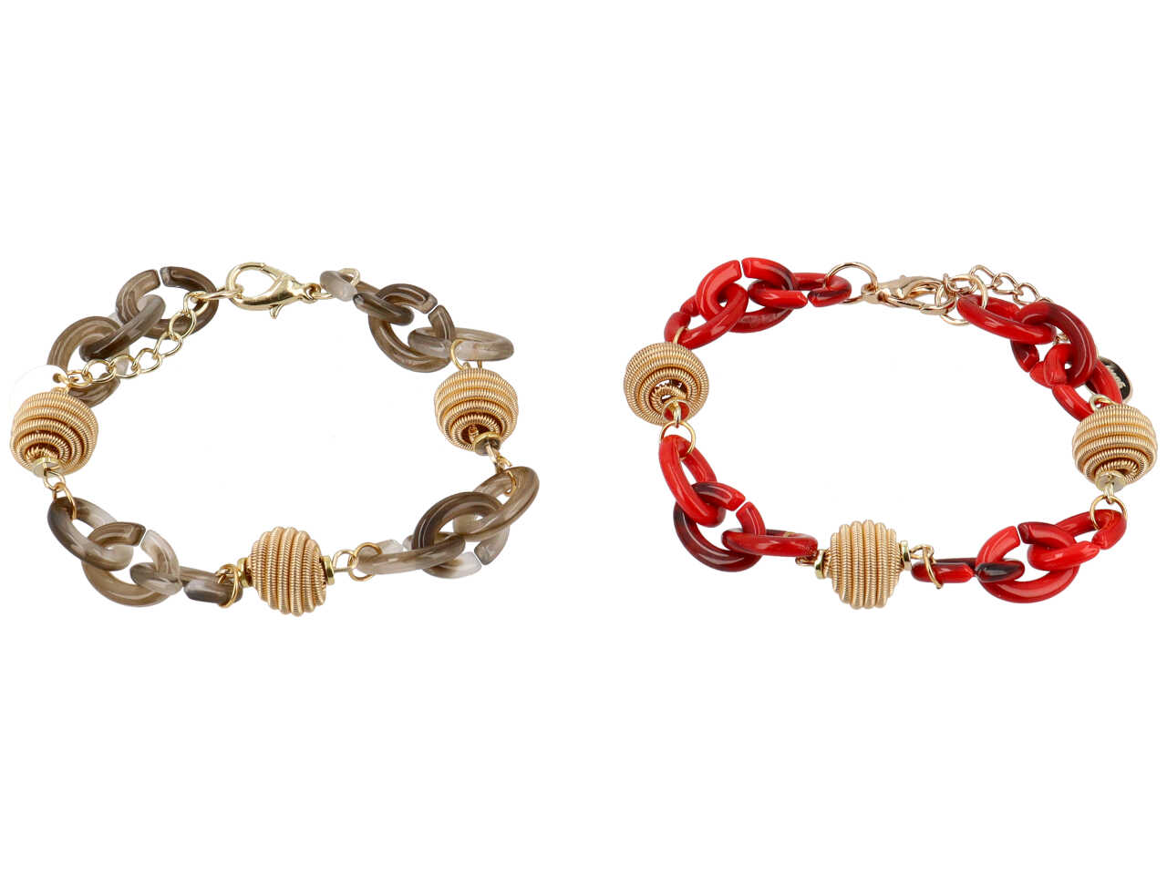 BRACCIALE RESINA PIU’ METALLO B 23558