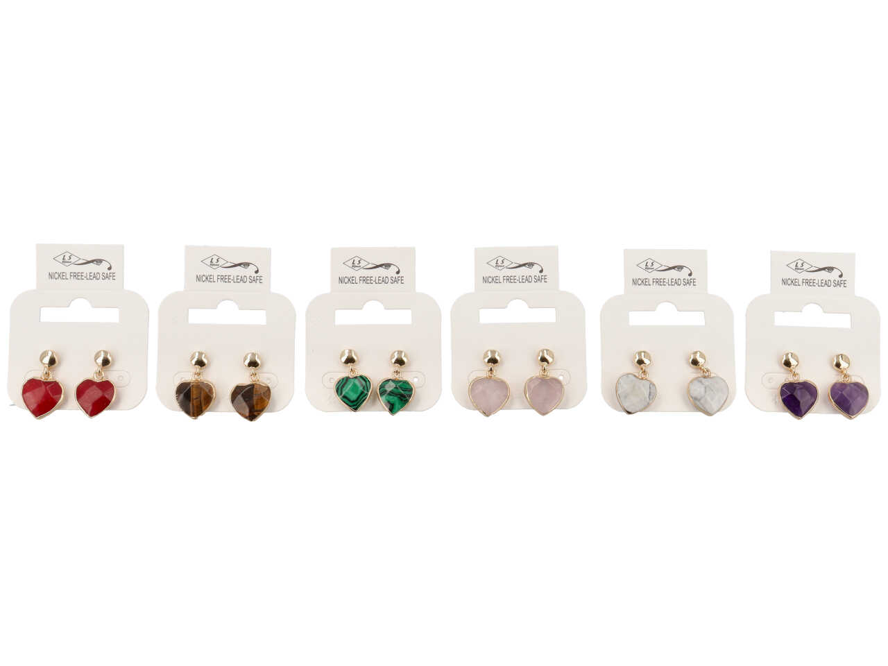 ORECCHINI METALLO PIETRA O 23585