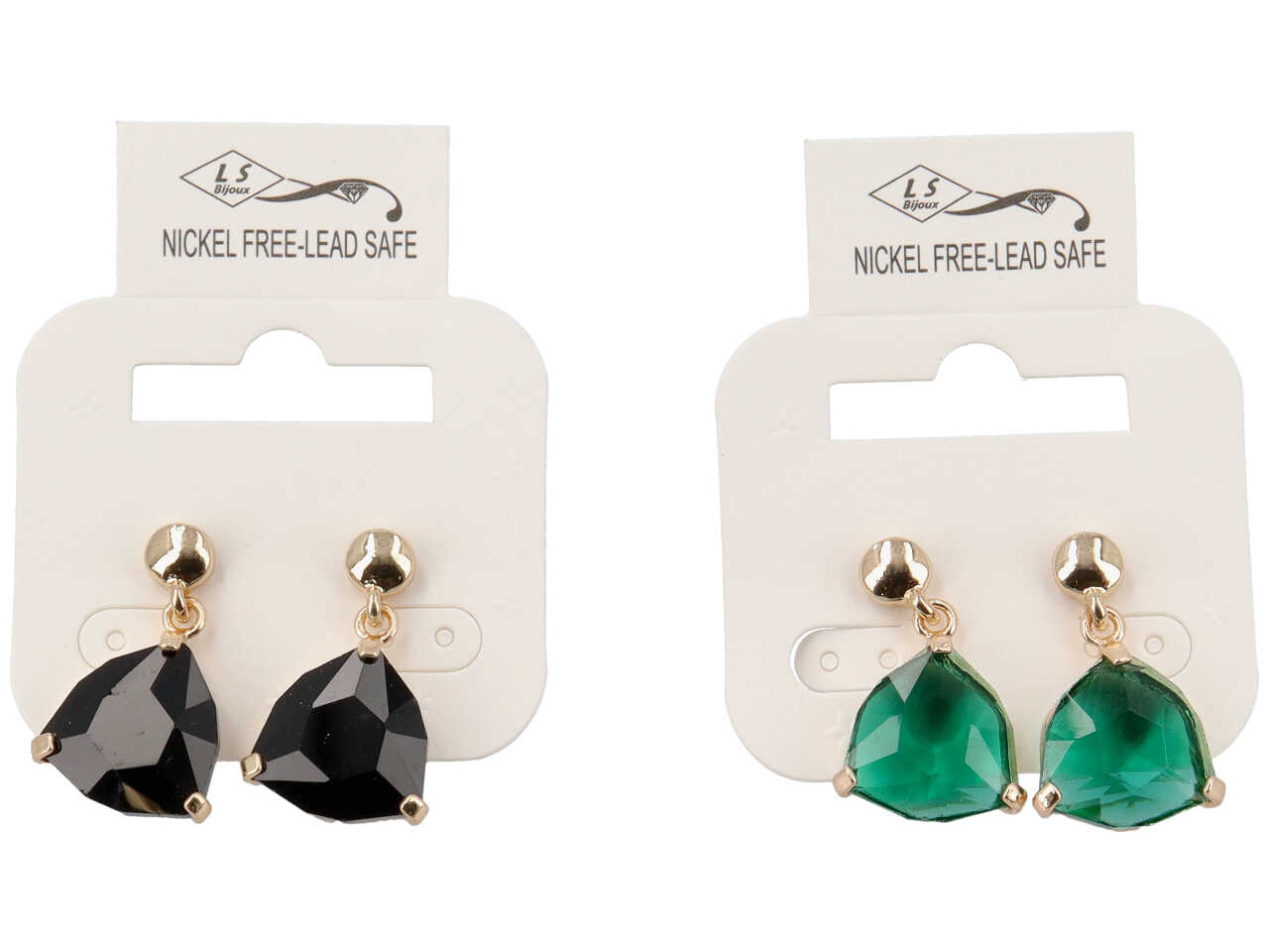 ORECCHINI METALLO CRISTALLO O 23561