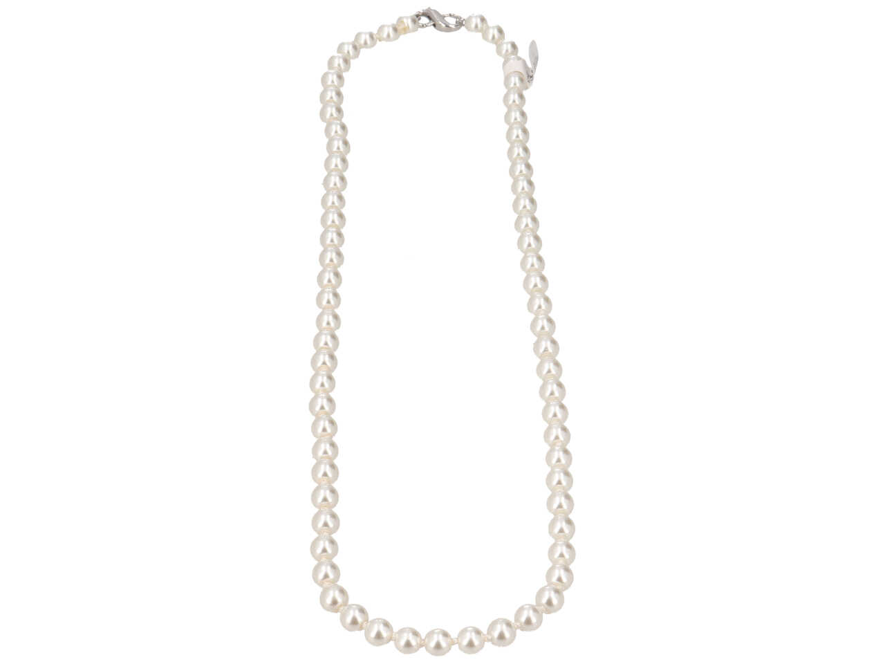 COLLANA PERLA C/CHIUSURA ACCIAIO 10796-8-60