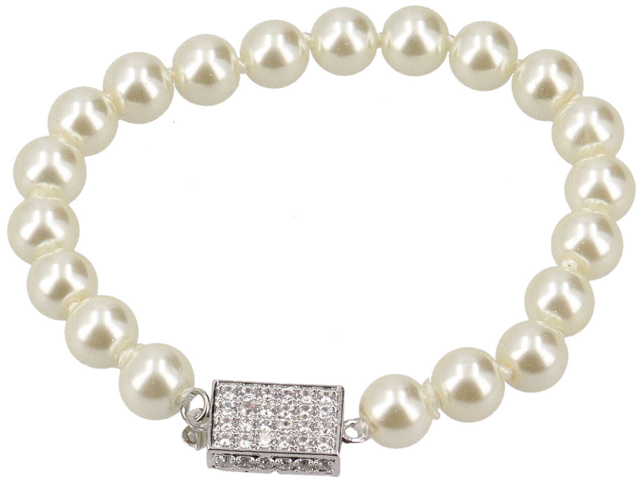 BRACCIALE PERLE VET.OTT.ZIRCONI B 10306