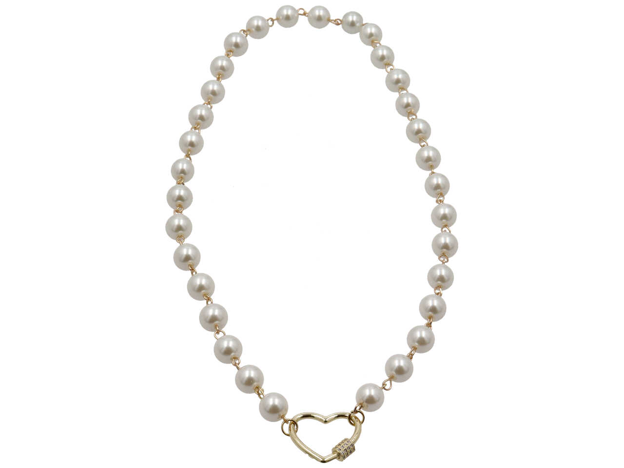 COLLANA PERLA VETRO 50CM C 10584-50-CT