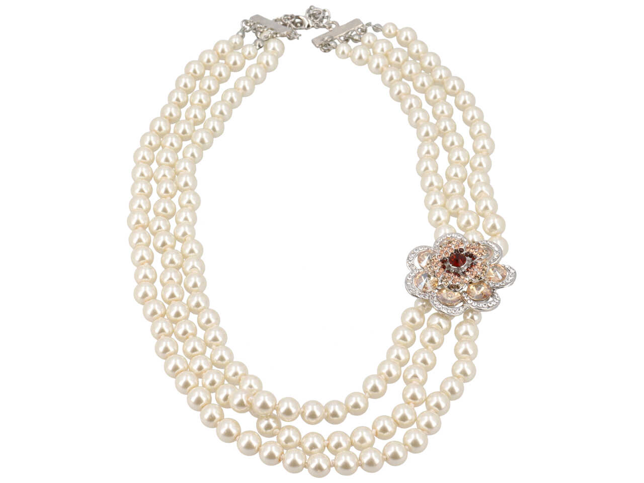 COLLANA PERLA C/CHIUS.METALLO C 58926