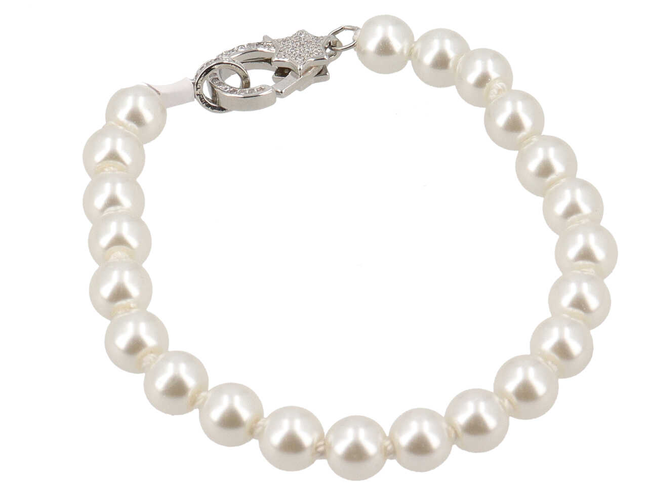 BRACCIALE C/PERLA,MET.E ZIRCONI B 10619