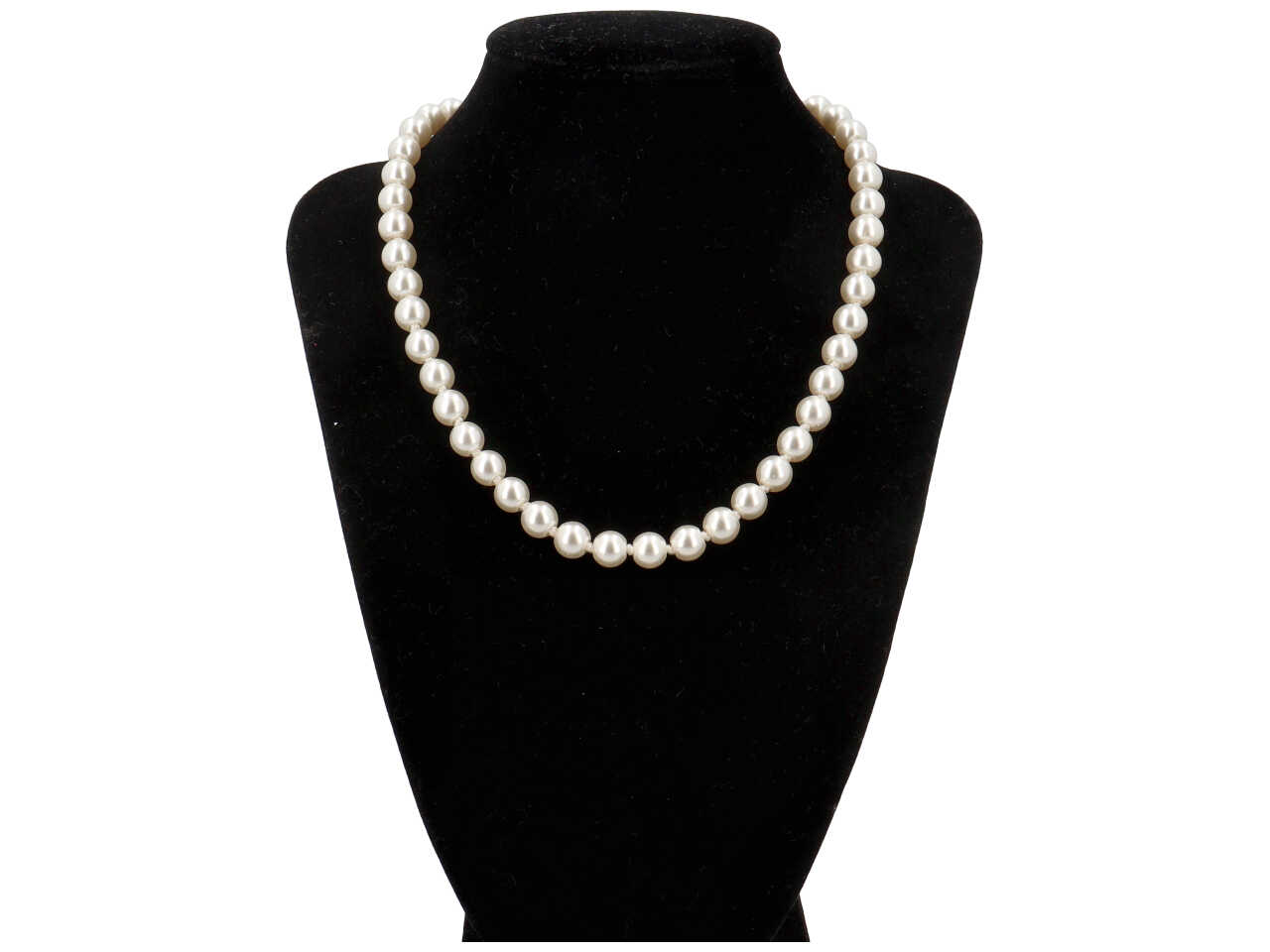 COLLANA PERLA 8MM 45CM C 10620-45