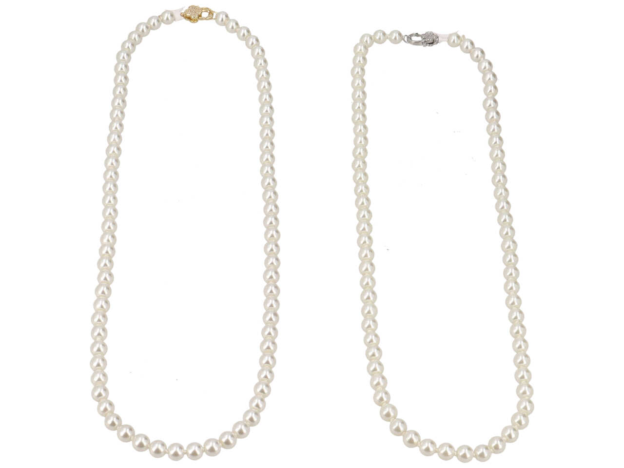 COLLANA PERLA 8MM 60CM C 10620-60
